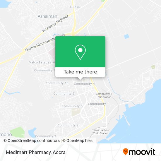 Medimart Pharmacy map