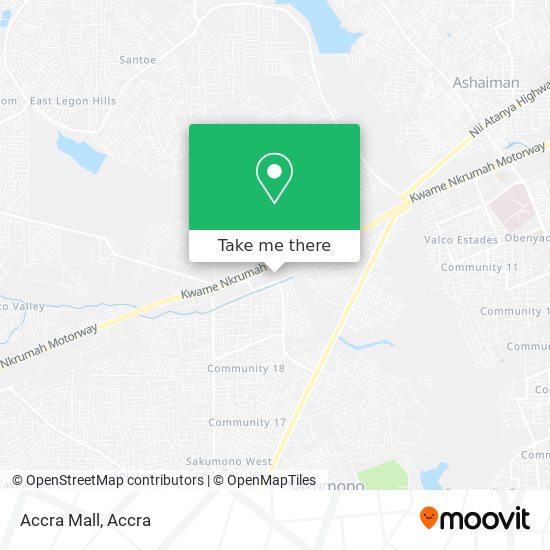 Accra Mall map