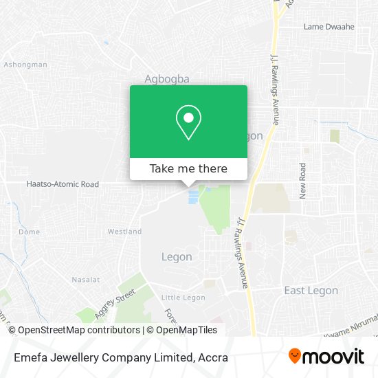 Emefa Jewellery Company Limited map
