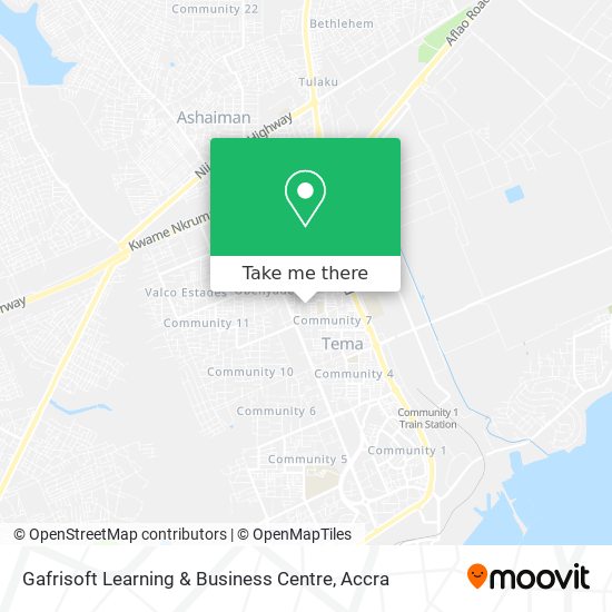 Gafrisoft Learning & Business Centre map