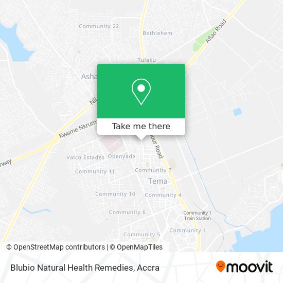 Blubio Natural Health Remedies map