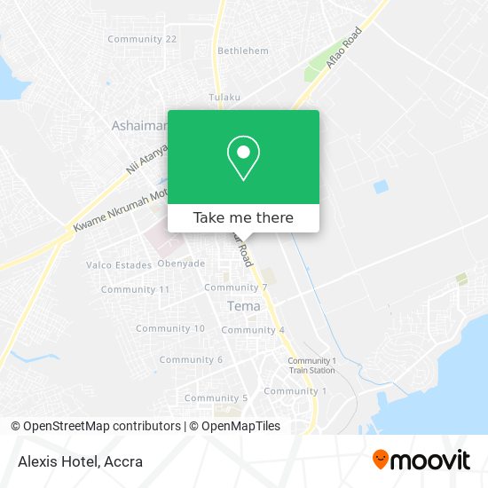 Alexis Hotel map