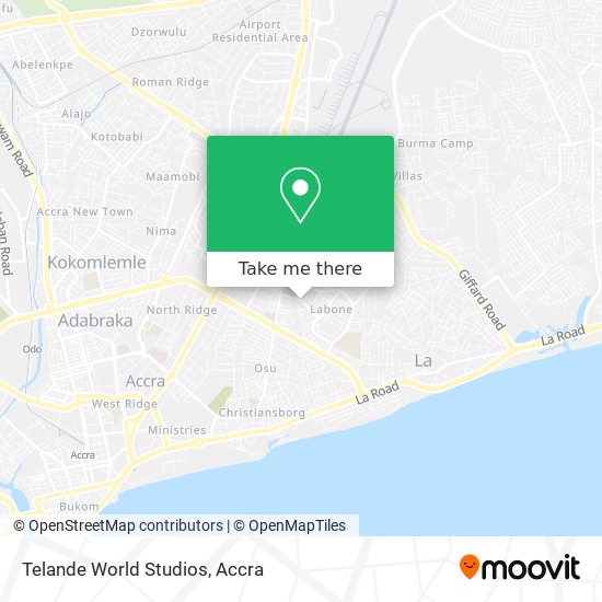 Telande World Studios map