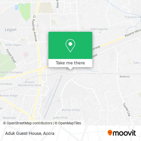 Aduk Guest House map