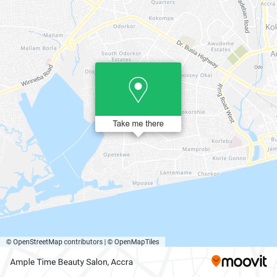 Ample Time Beauty Salon map