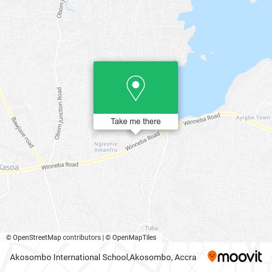 Akosombo International School,Akosombo map