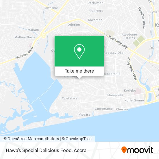 Hawa's Special Delicious Food map