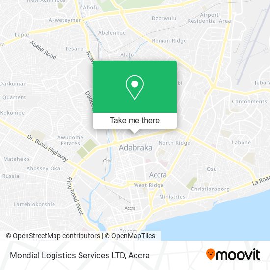 Mondial Logistics Services LTD map