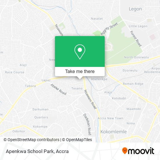Apenkwa School Park map