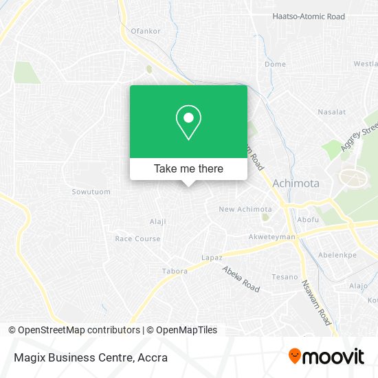 Magix Business Centre map