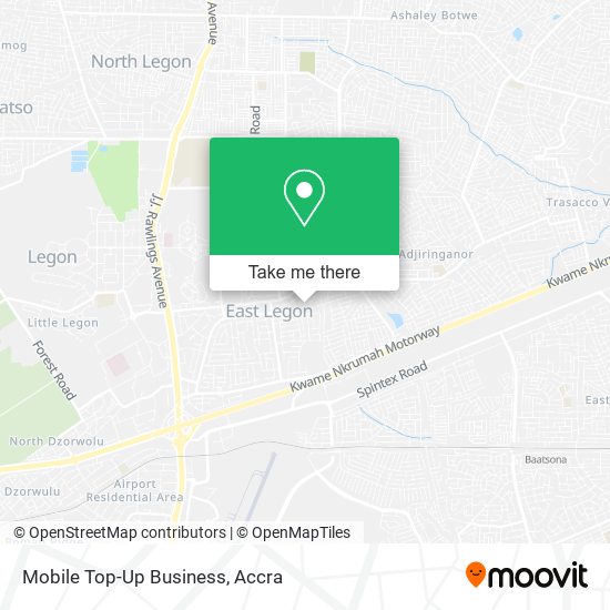 Mobile Top-Up Business map