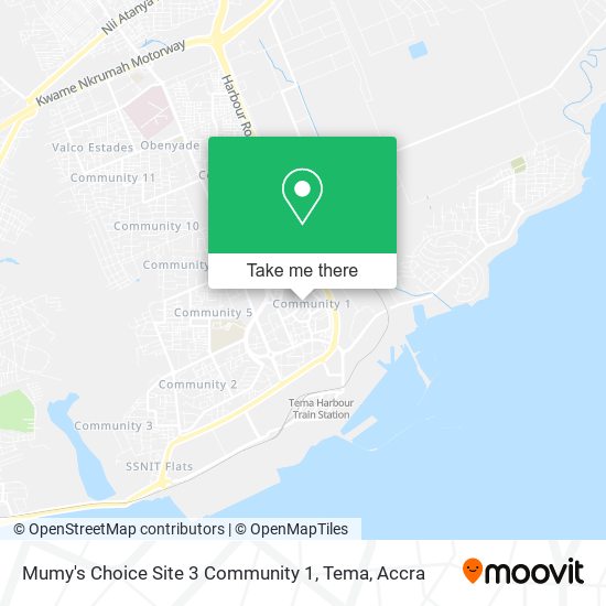 Mumy's Choice Site 3 Community 1, Tema map
