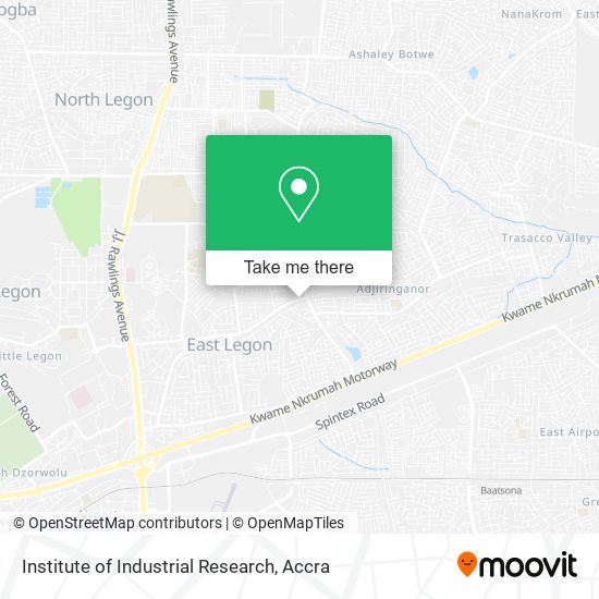 Institute of Industrial Research map