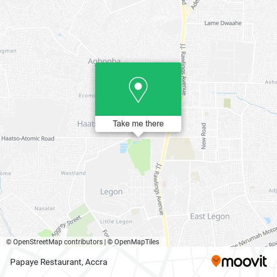 Papaye Restaurant map