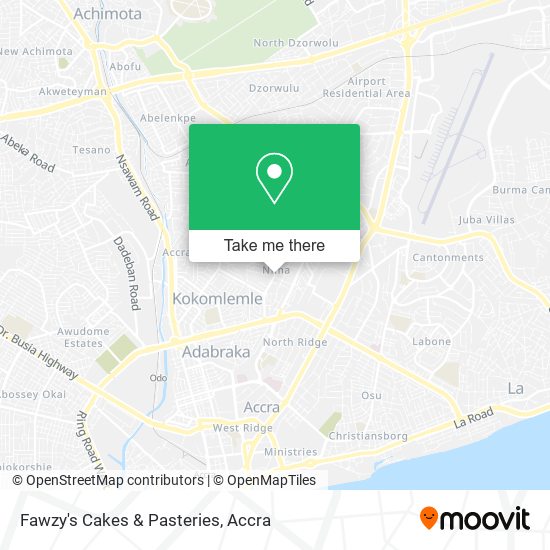 Fawzy's Cakes & Pasteries map