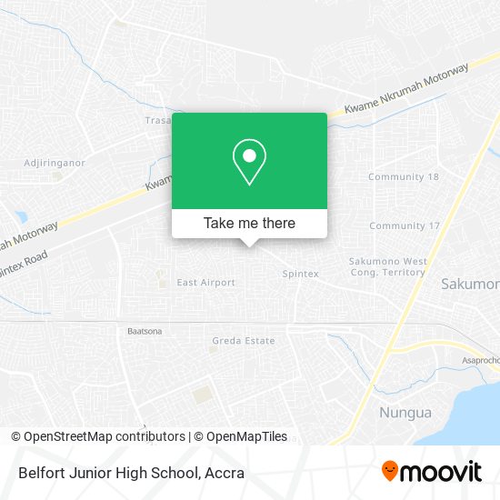 Belfort Junior High School map