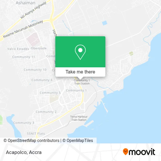 Acapolco map