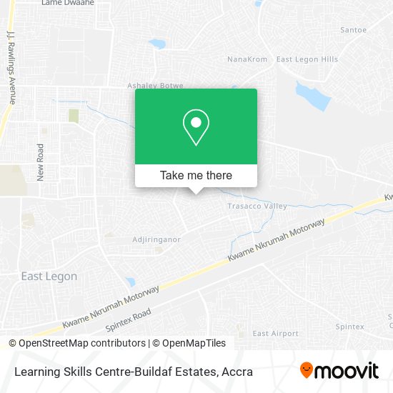 Learning Skills Centre-Buildaf Estates map