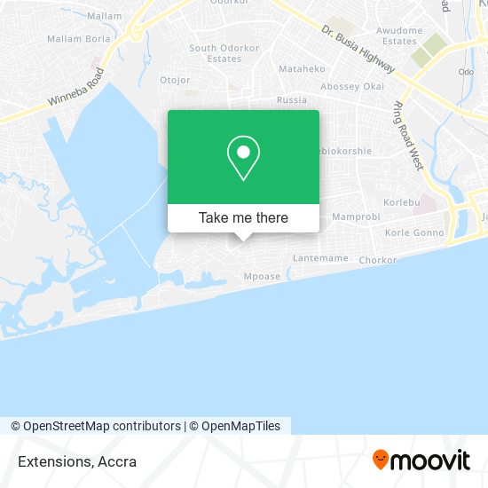 Extensions map