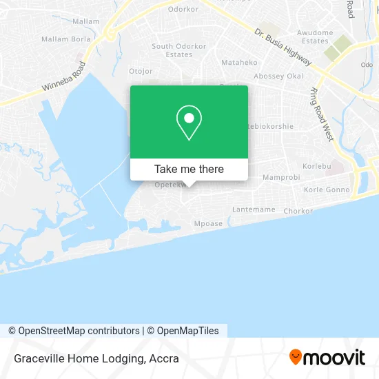 Graceville Home Lodging map