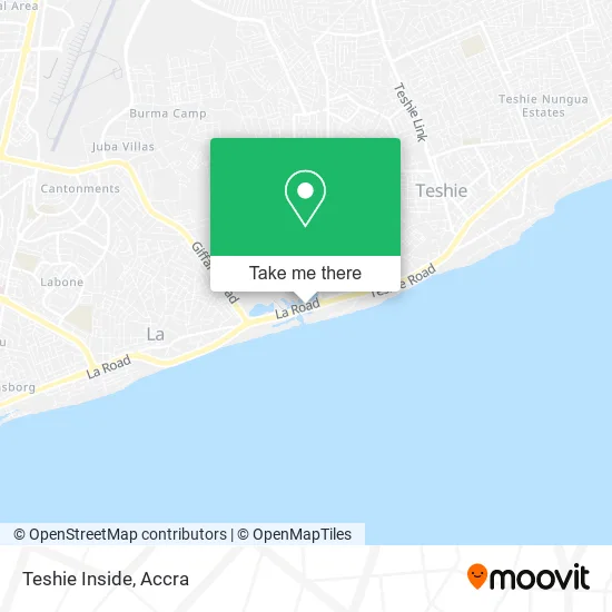 Teshie Inside map