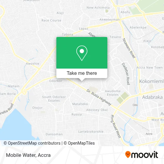 Mobile Water map