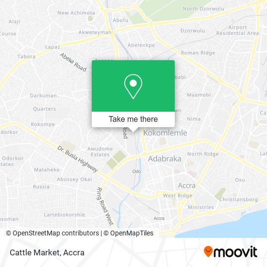 Cattle Market map