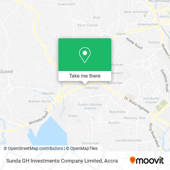 Sunda GH Investments Company Limited map