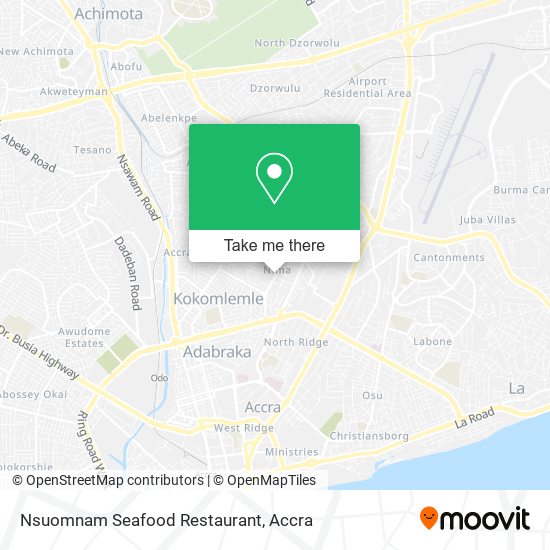 Nsuomnam Seafood Restaurant map