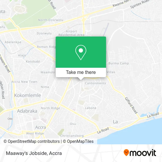 Maaway's Jobside map