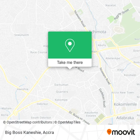 Big Boss Kaneshie map