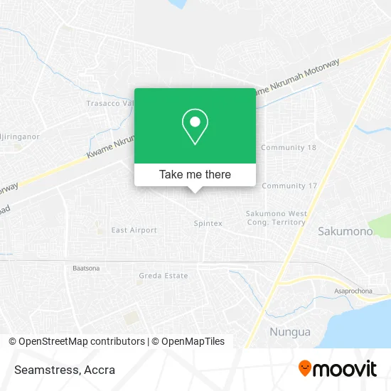 Seamstress map