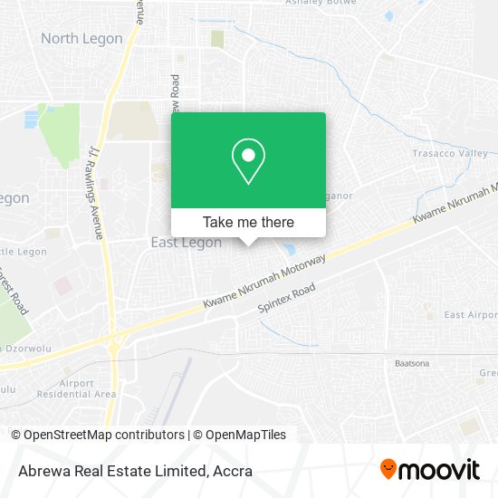 Abrewa Real Estate Limited map