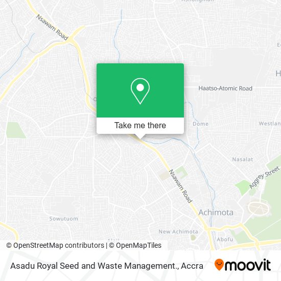 Asadu Royal Seed and Waste Management. map