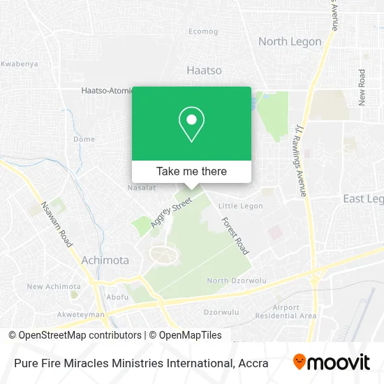 Pure Fire Miracles Ministries International map