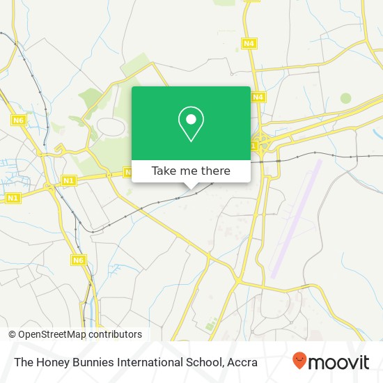 The Honey Bunnies International School map