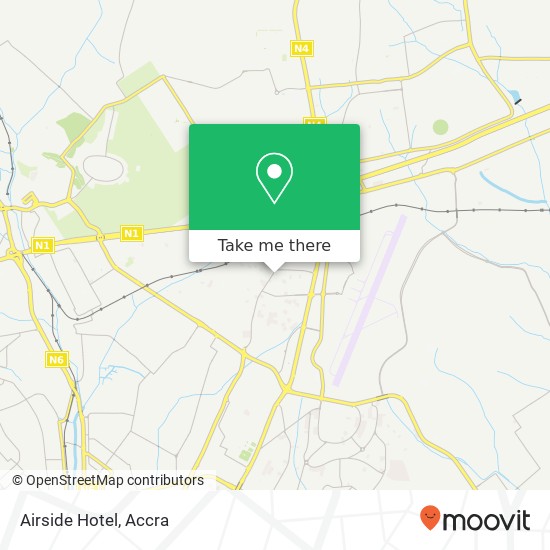 Airside Hotel map