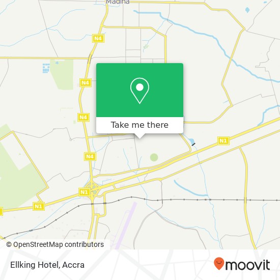 Ellking Hotel map