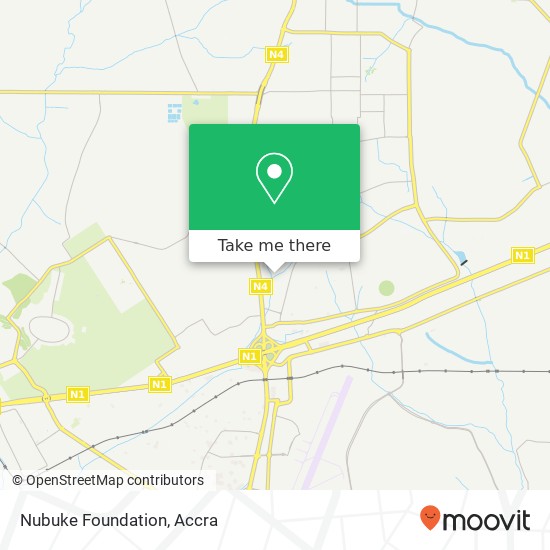 Nubuke Foundation map