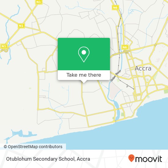 Otublohum Secondary School map