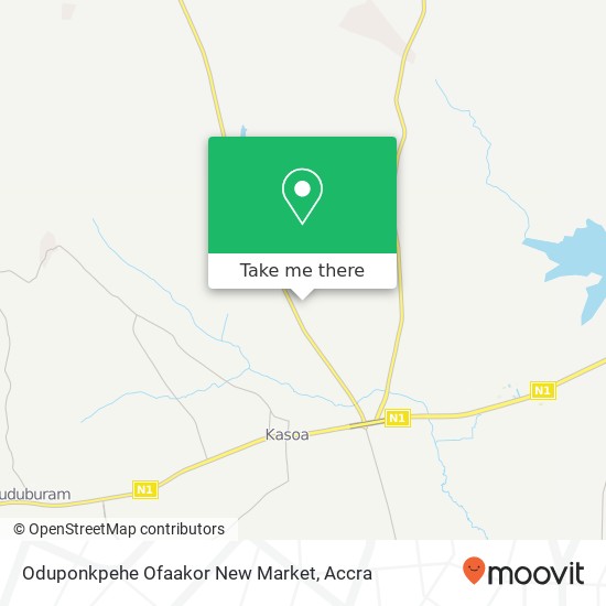 Oduponkpehe Ofaakor New Market map