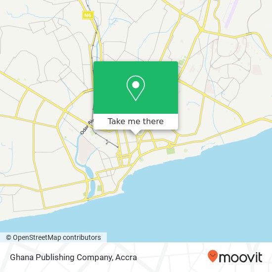 Ghana Publishing Company map