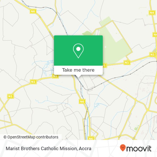 Marist Brothers Catholic Mission map