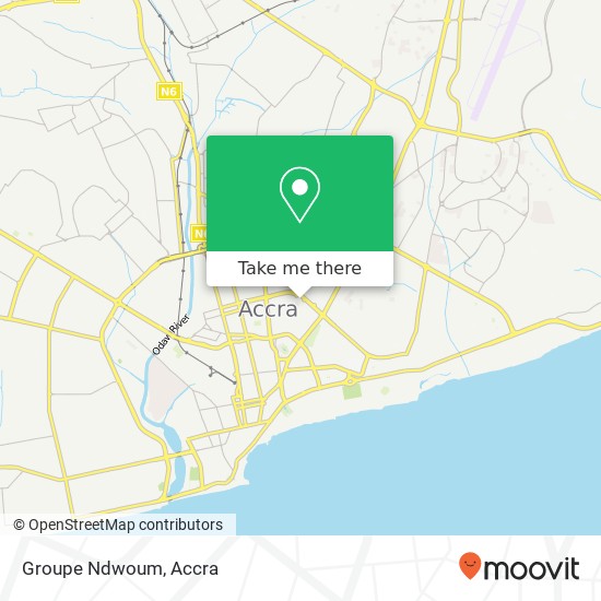 Groupe Ndwoum map