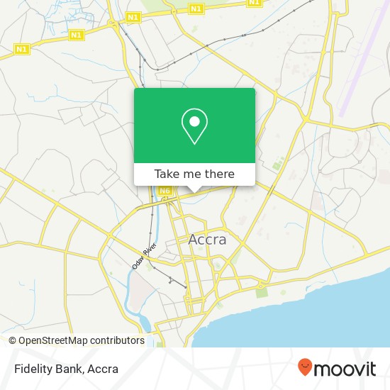 Fidelity Bank map