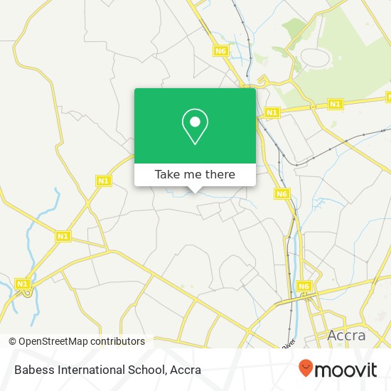 Babess International School map