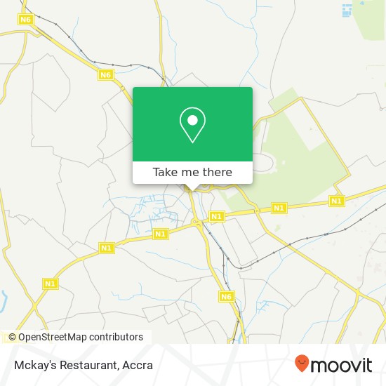 Mckay's Restaurant map