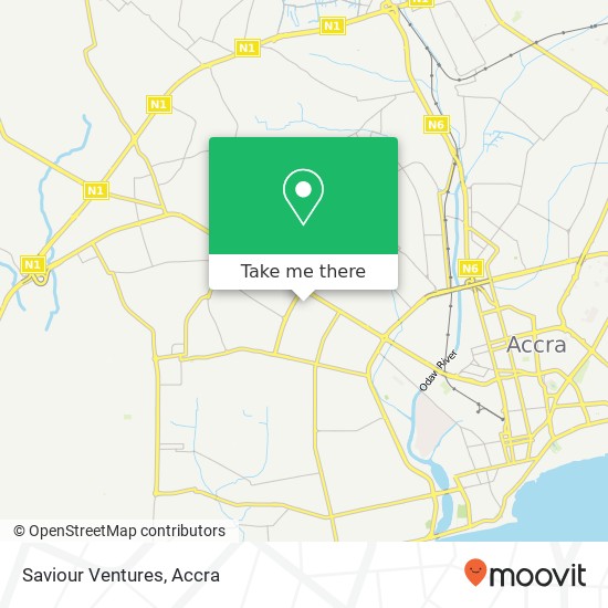 Saviour Ventures map