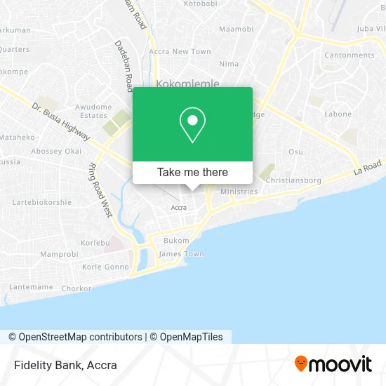 Fidelity Bank map