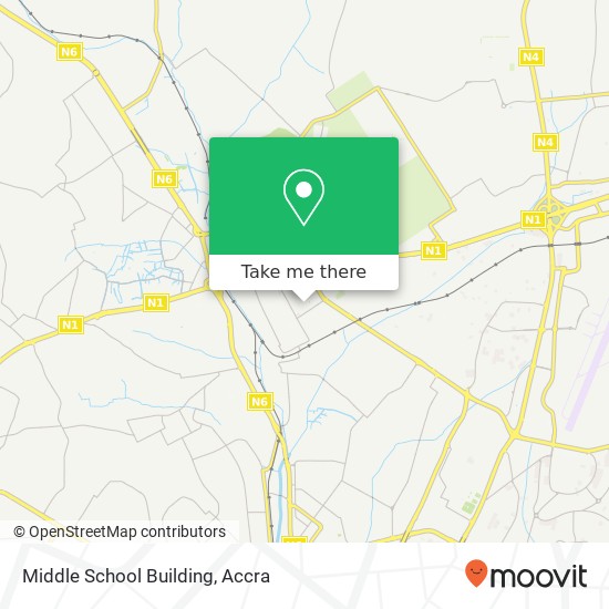 Middle School Building map